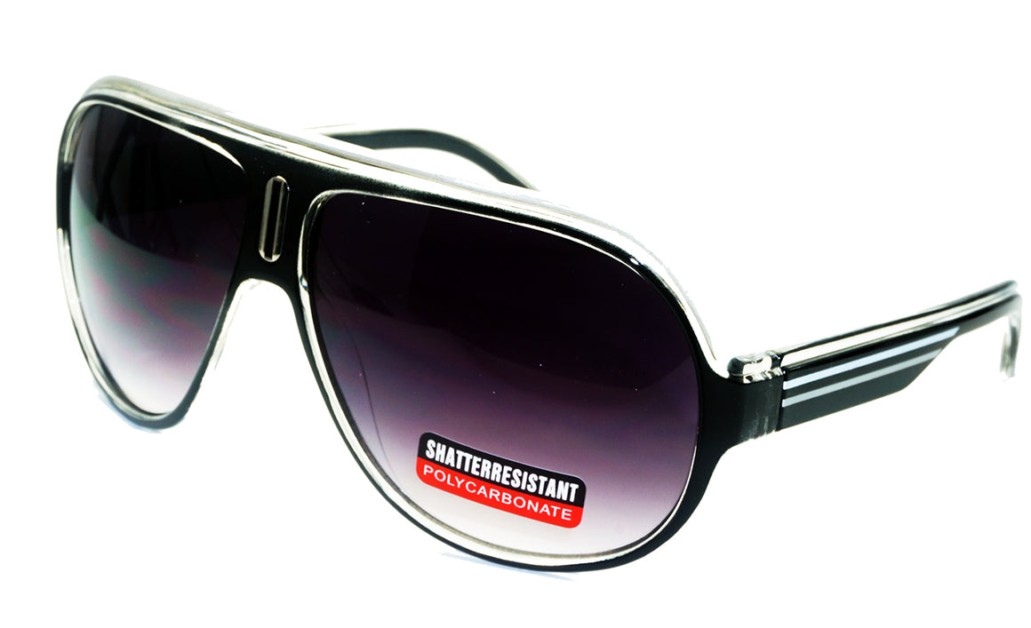 Classic Shatterproof Wholesale Sunglasses#D425PCGR - wholesalesunglasses.net