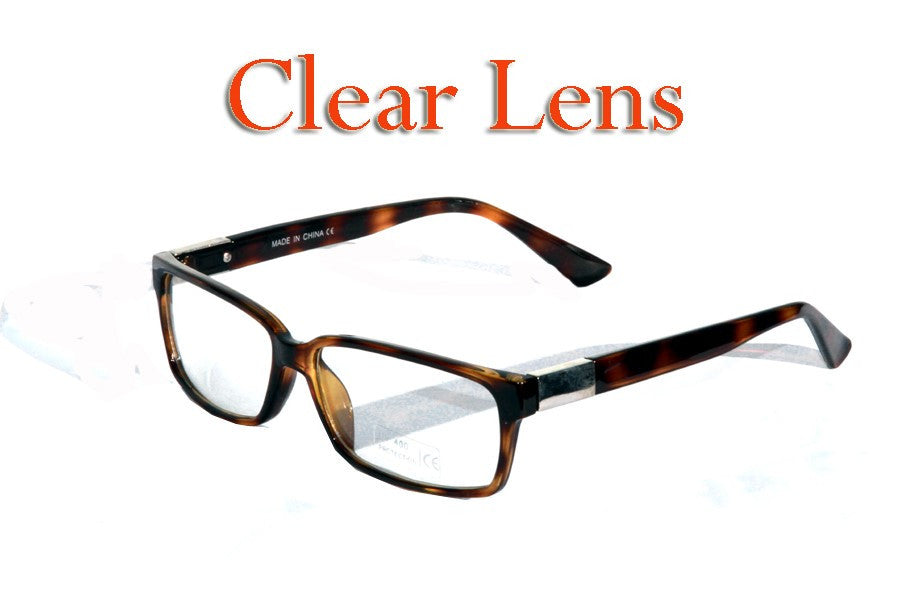 Clear Lens Fashion Sunglasses # 9963-CLR - wholesalesunglasses.net