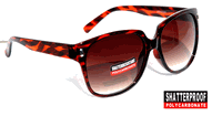 Wholesale Fashion Women Shatterproof Sunglasses  # D411PCGR - wholesalesunglasses.net