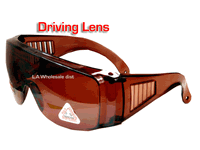 Cover Over Sunglasses( Driving Lens)#7562DR - wholesalesunglasses.net
