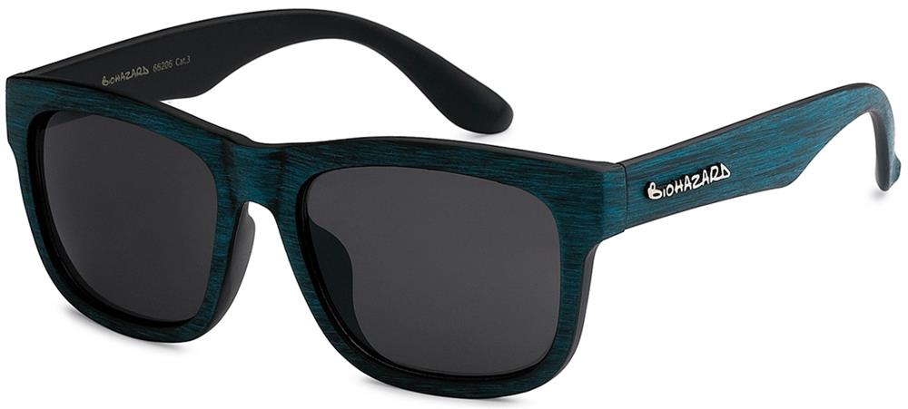 Classic biohazard Sunglasses /Faux Wood. - wholesalesunglasses.net