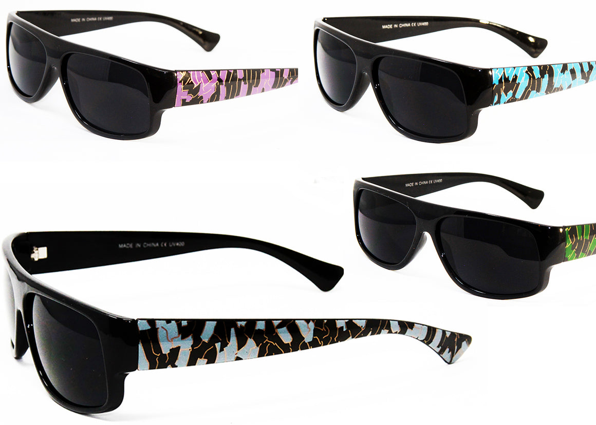 Locs Super Dark Lens Sunglasses ( No Logo) - wholesalesunglasses.net