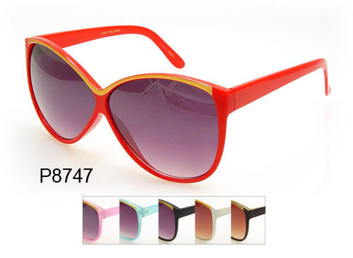 Fashion Retro women Sunglasses-P8747 - wholesalesunglasses.net