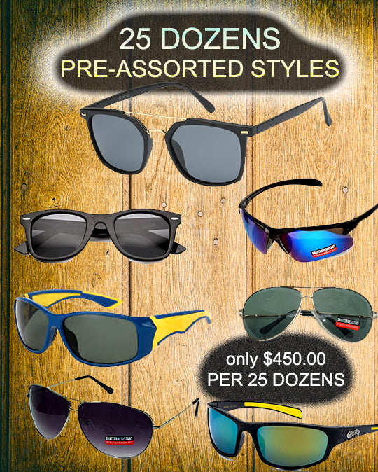 package deal-25 dozens - wholesalesunglasses.net